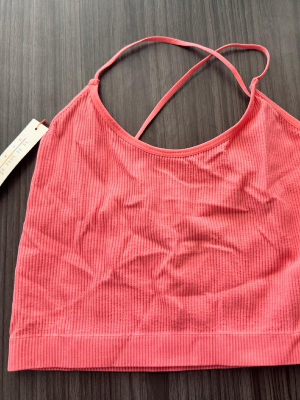Colsie Bralette Coral color L